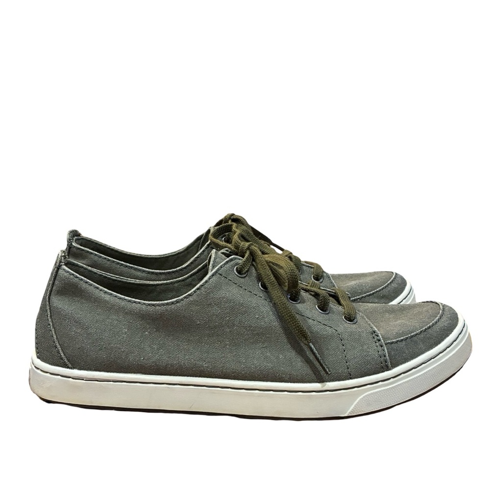 [9.5] L.L. BEAN Campside Lace Up Oxford Shoes – Gray/White (Like New)